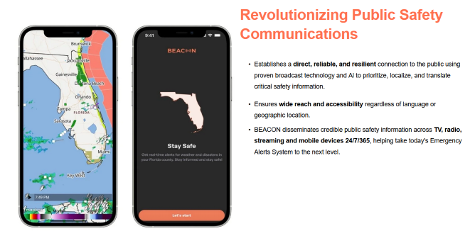 beacon mobile application.